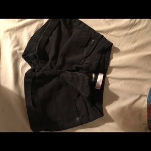 Black shorts